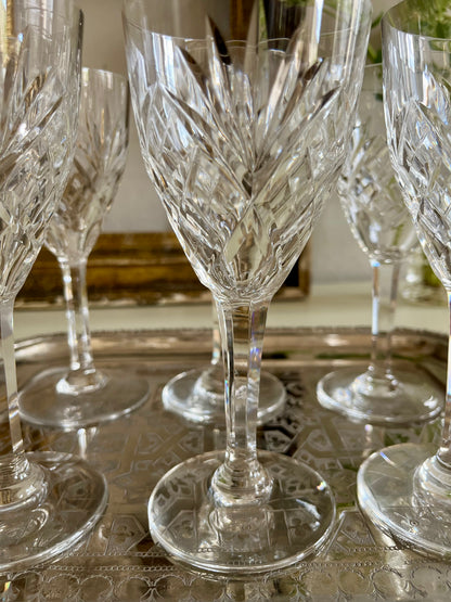 Verre à eau Saint-Louis Chantilly n°2  Vaisselle Patine