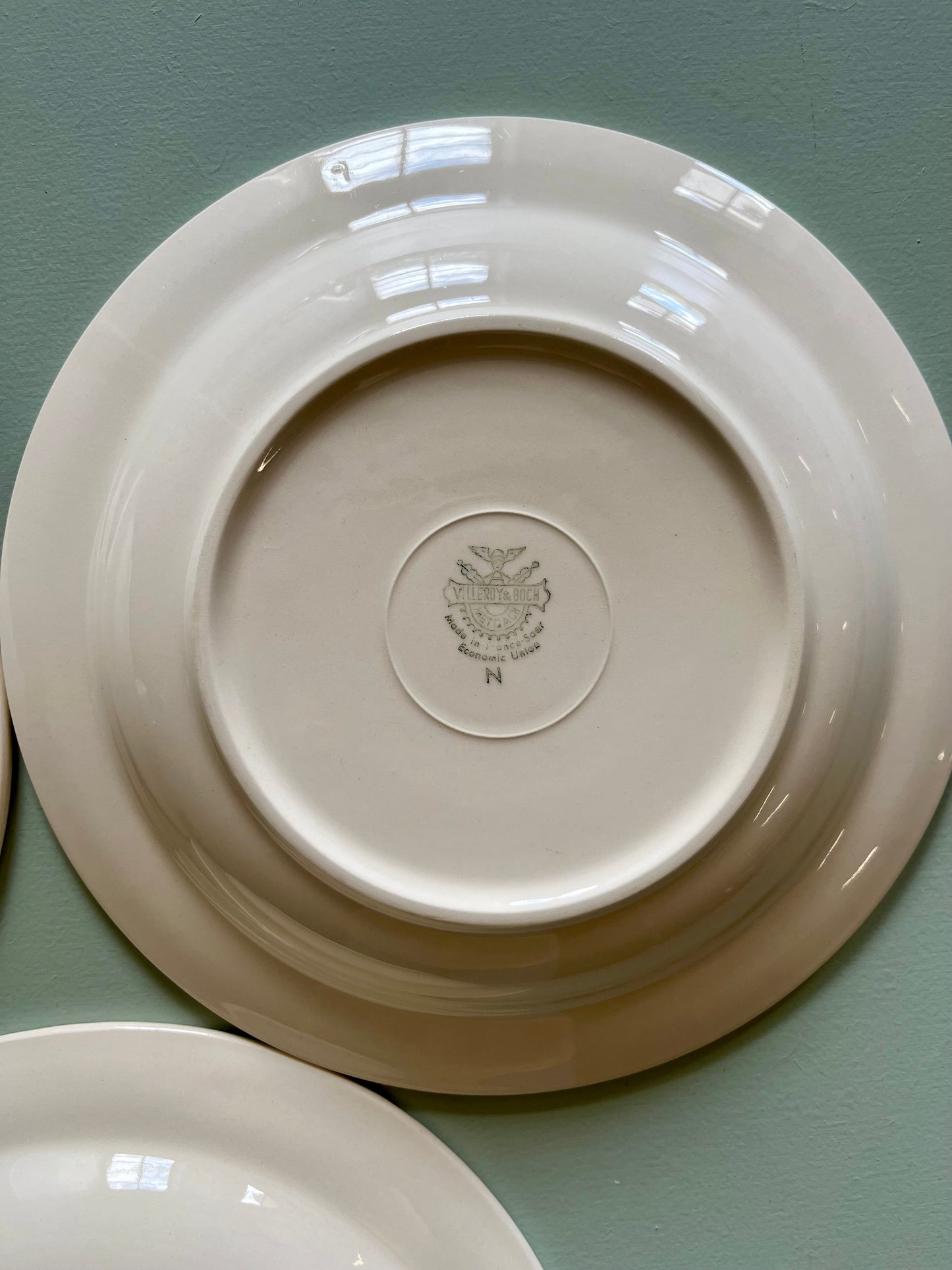 Assiettes creuses Villeroy et Boch- lot de 3   Patine