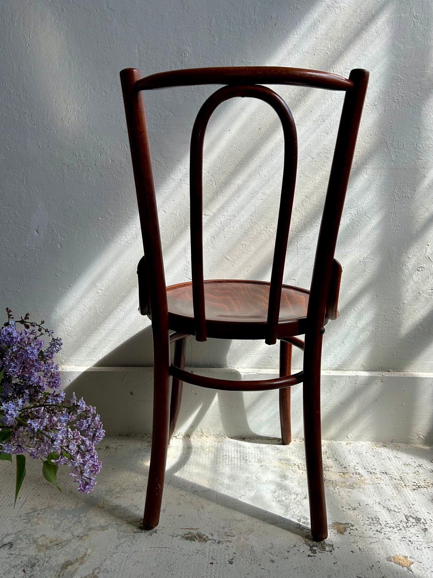 Chaise bistrot bois courbé