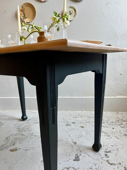 Table bistrot ancienne bois