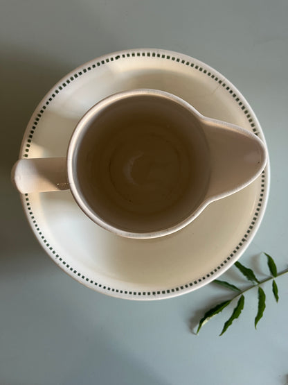 Ensemble de toilette ancien Badonviller – broc et cuvette  Vaisselle Patine