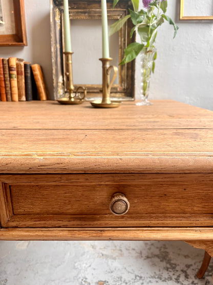 Bureau ancien en chêne/ table   Patine