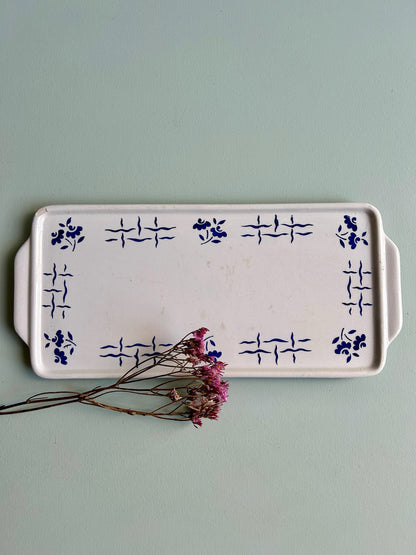 Plat à cake Luneville - collection Landerneau