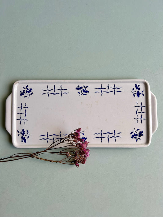 Plat à cake Luneville - collection Landerneau