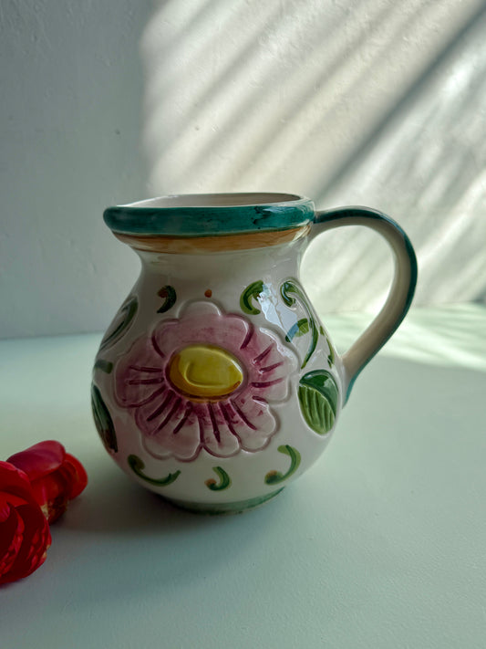 Pichet émaillé Deruta Italy