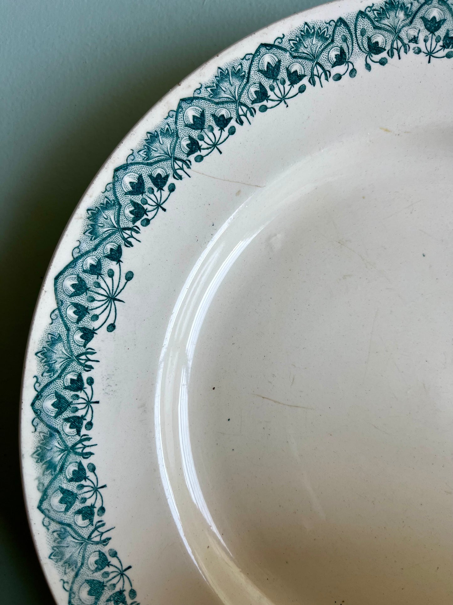 Assiettes plates Longchamp modèle « andré » lot de 3