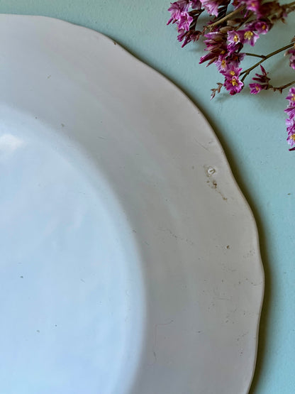 Assiette en faïence décorative St Clement