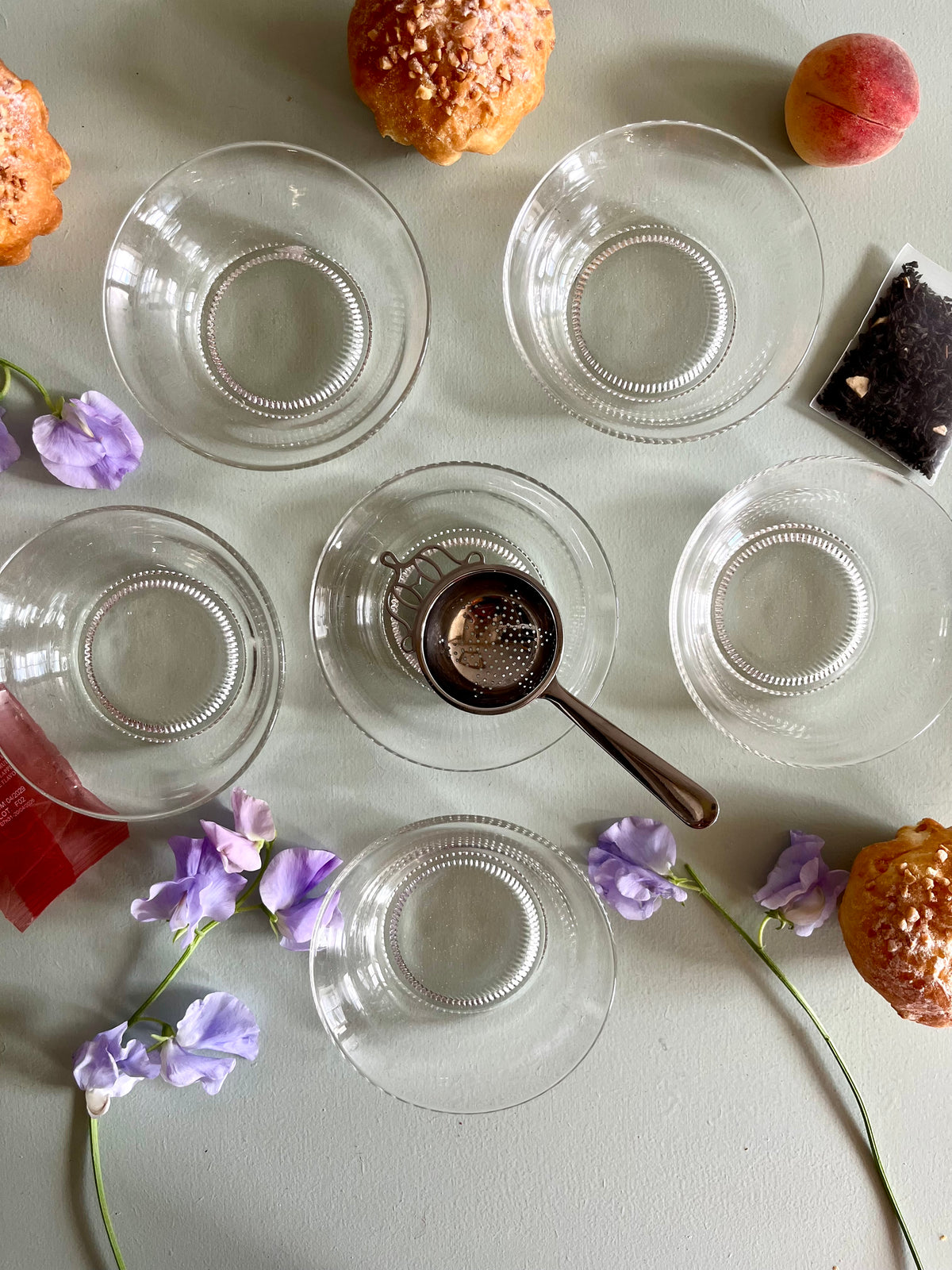 Coupelles à dessert en verre – lot de 6  Vaisselle Patine