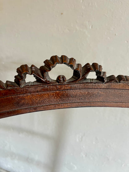 Chaise ancienne Prie Dieu   Patine