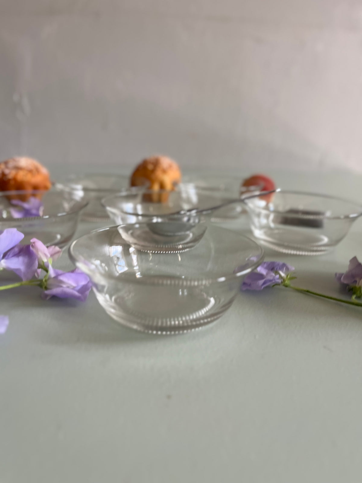 Coupelles à dessert en verre – lot de 6  Vaisselle Patine