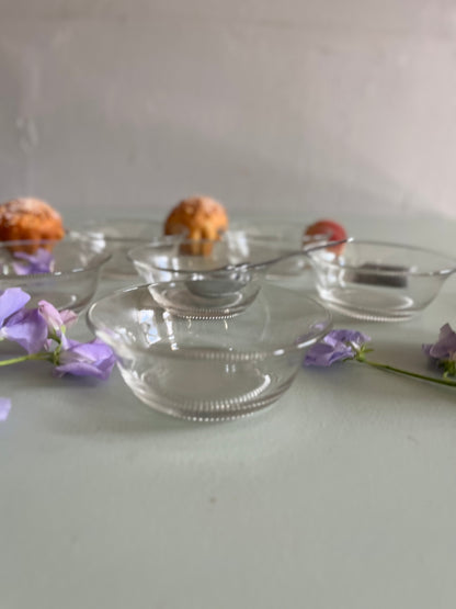 Coupelles à dessert en verre – lot de 6  Vaisselle Patine