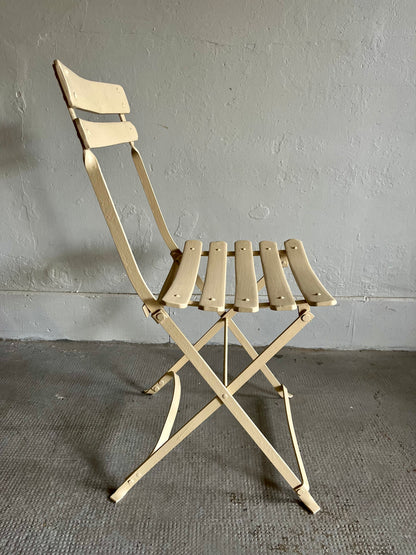 Paire de chaises de jardin anciennes  Meubles Patine