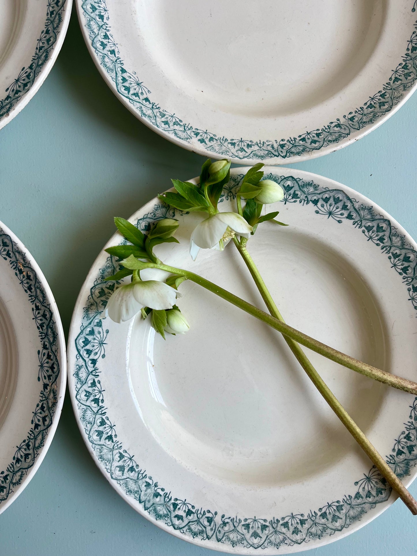 Assiettes creuses Longchamp modèle « andré » lot de 4