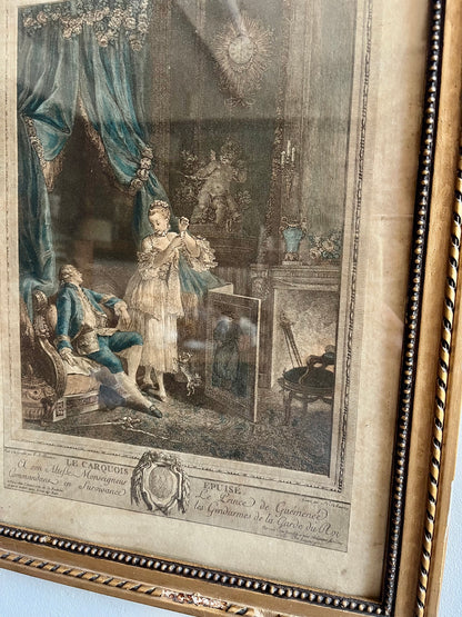 Gravure ancienne « le carquois »