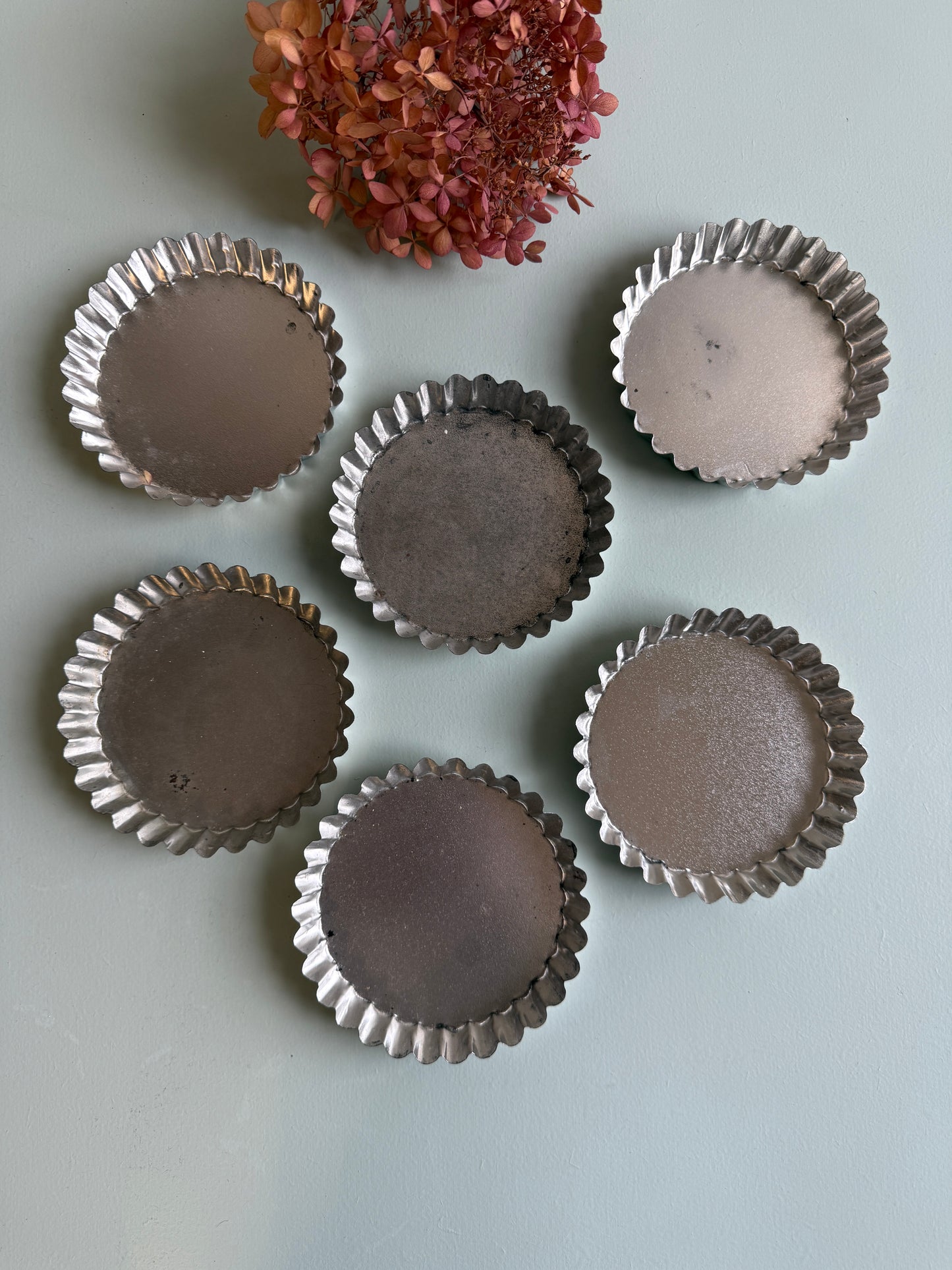 Moules à tartelette - lot de 6