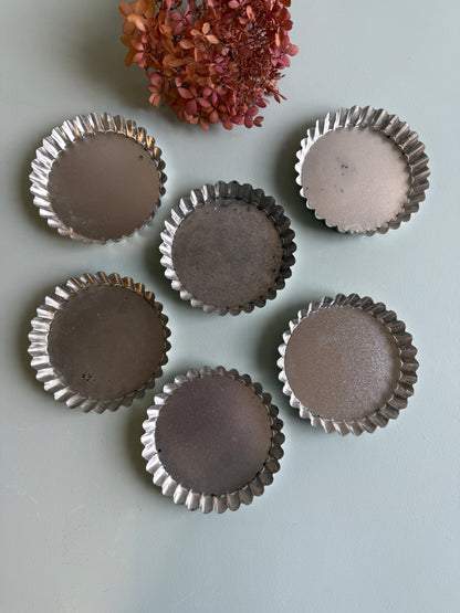 Moules à tartelette - lot de 6