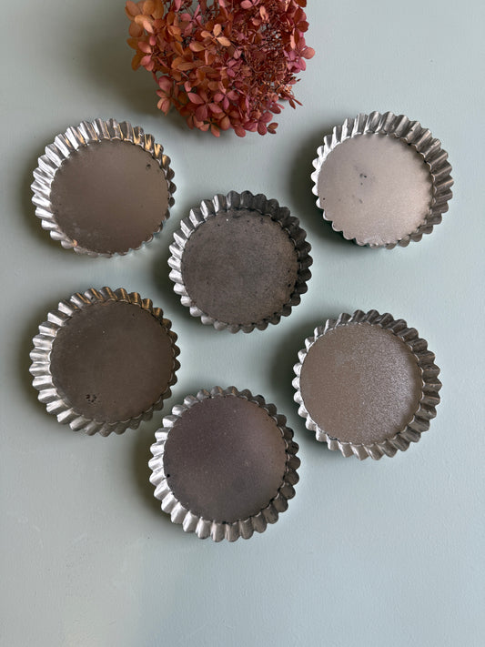 Moules à tartelette - lot de 6