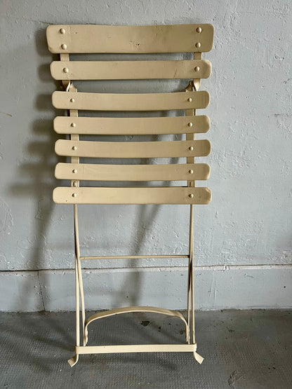 Paire de chaises de jardin anciennes  Meubles Patine