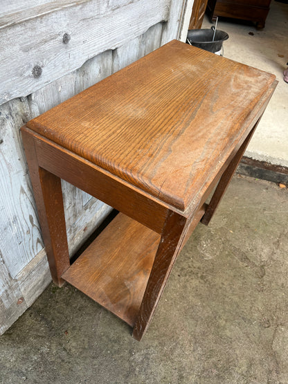 Petite console en bois