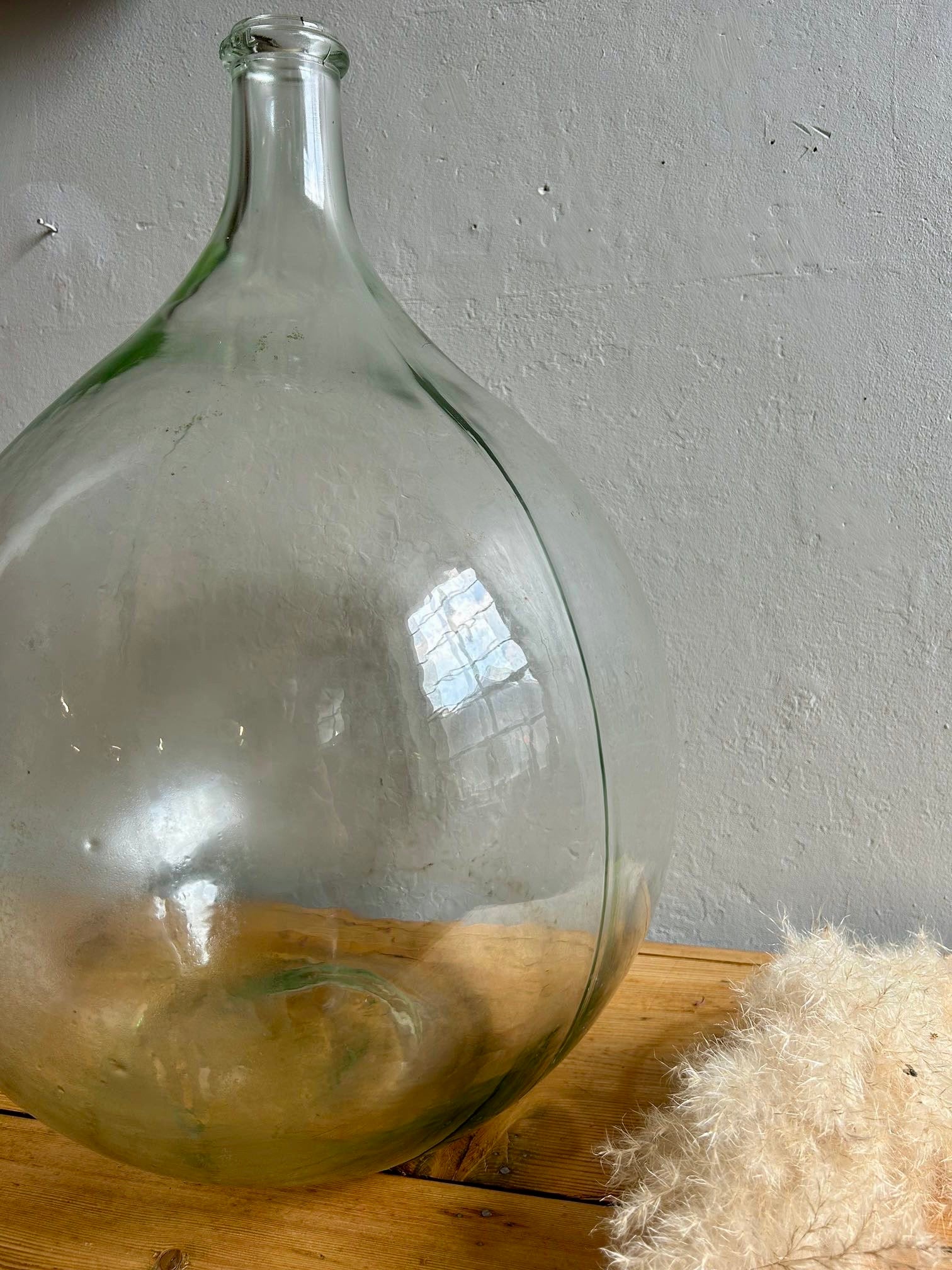 Dame-jeanne 30L verre clair   Patine
