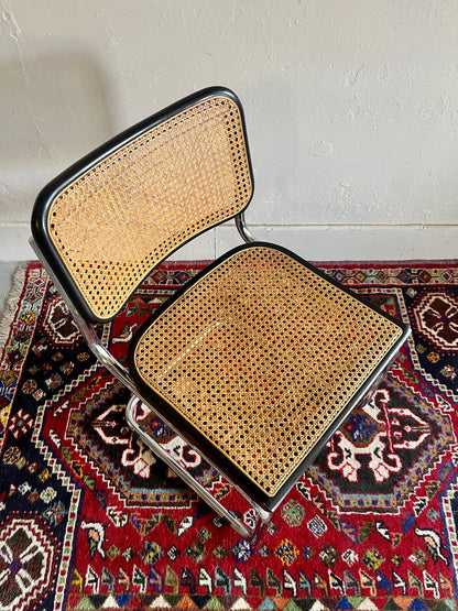 Chaise vintage style Cesca Marcel Breuer  Meubles Patine