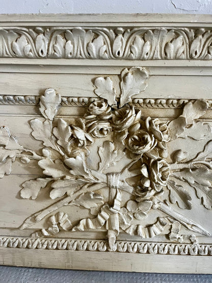 Panneau mural sculpté ancien