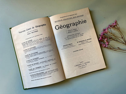 Manuel ancien de géographie