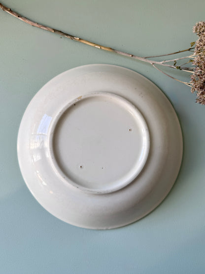 Assiette creuse paysage graphique