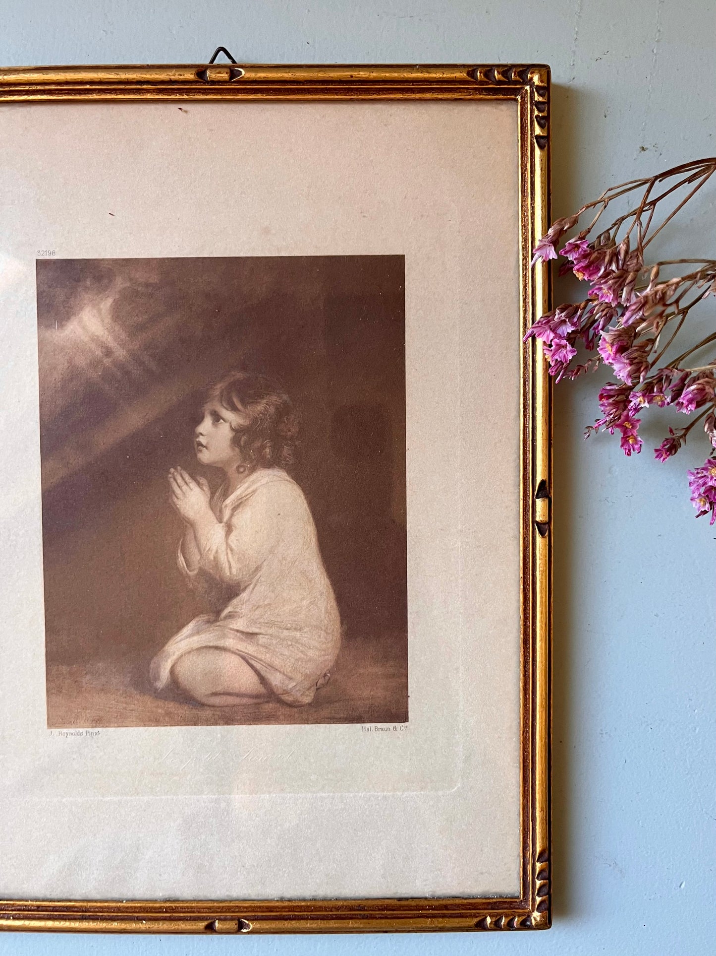 Illustration enfant sous cadre