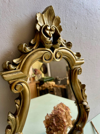 Miroir style baroque doré