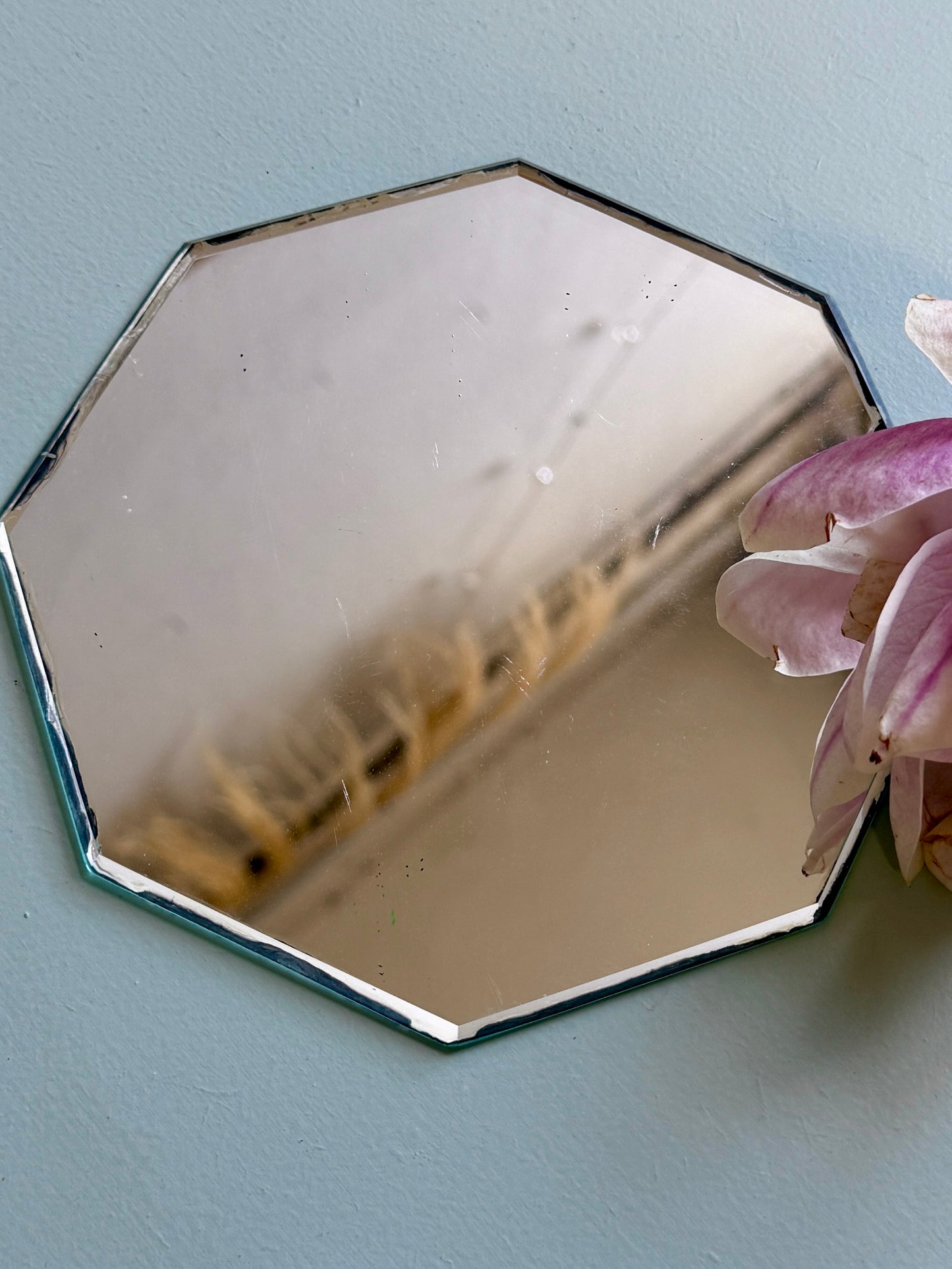 Miroir octogonal de petite taille