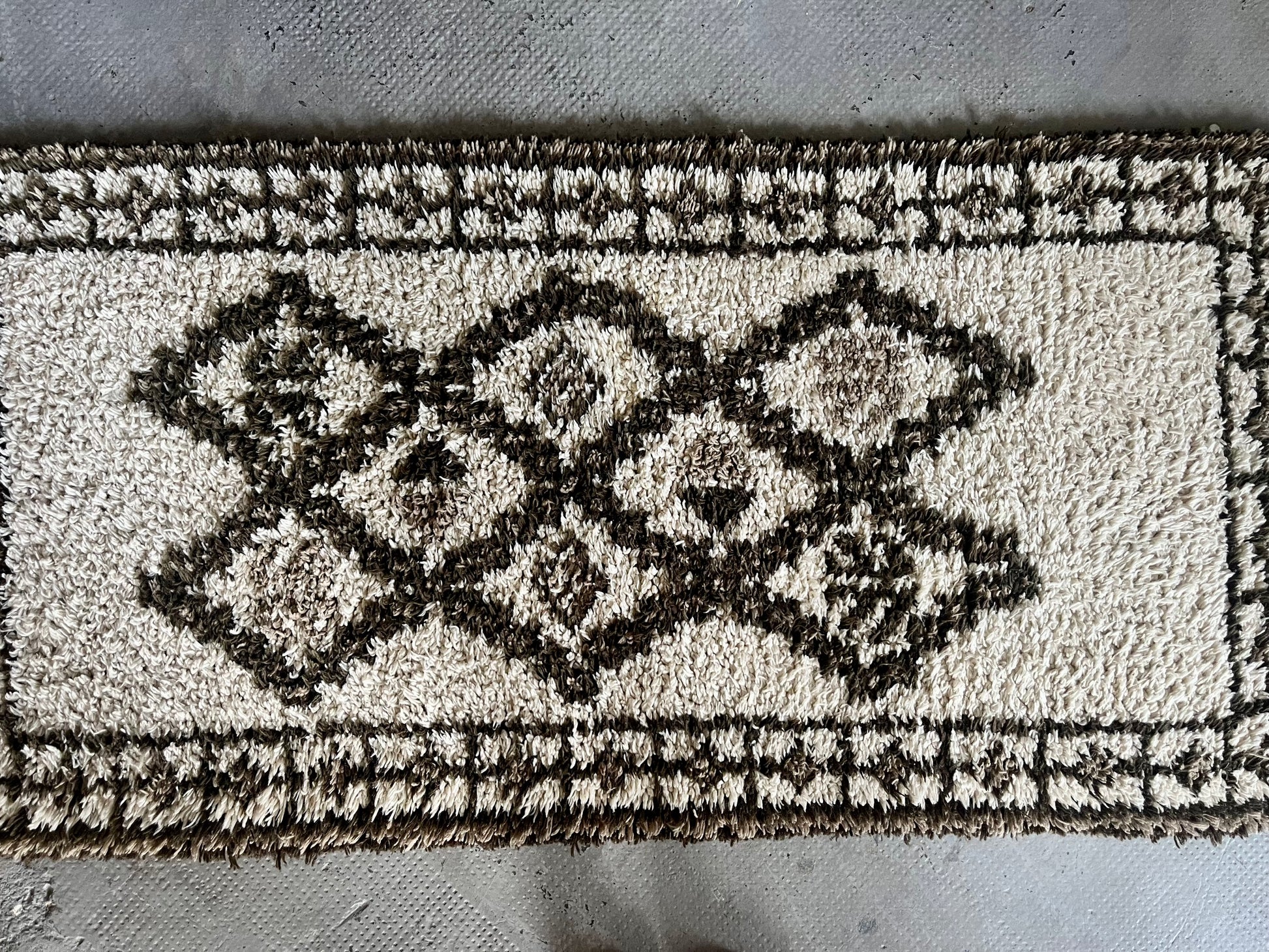 Tapis en laine rectangulaire  Décoration Patine