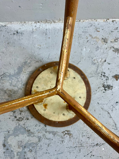 Tabouret d’atelier vintage patiné
