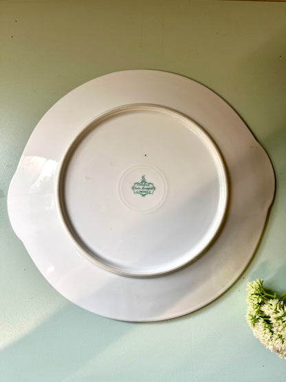 Plat à gâteau en porcelaine  Vaisselle Patine