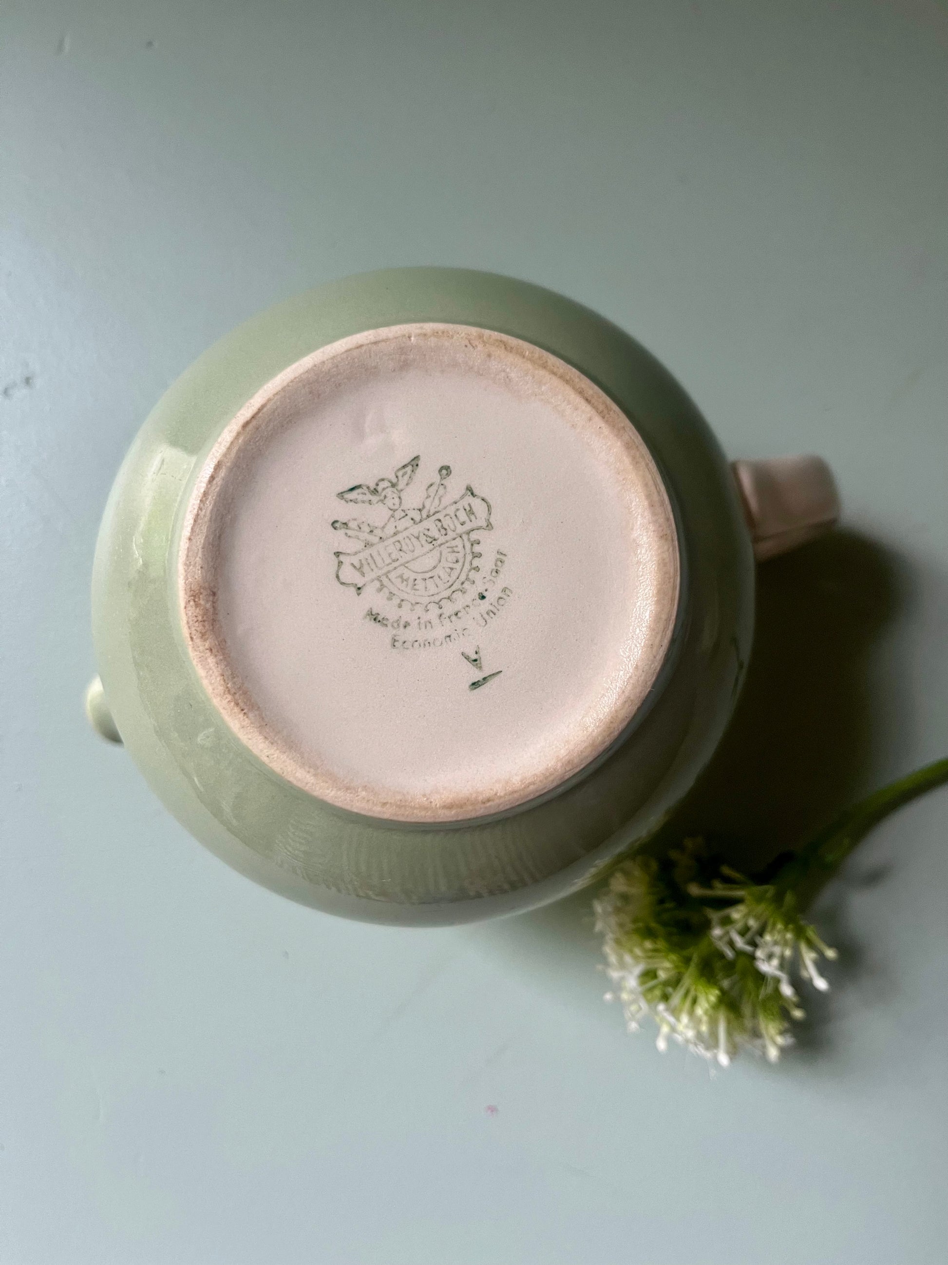 Pot à lait et ravier Villeroy et Boch  Vaisselle Patine