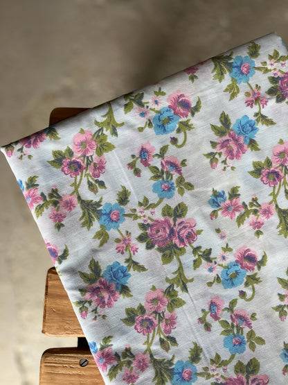 Nappe fleurie vintage