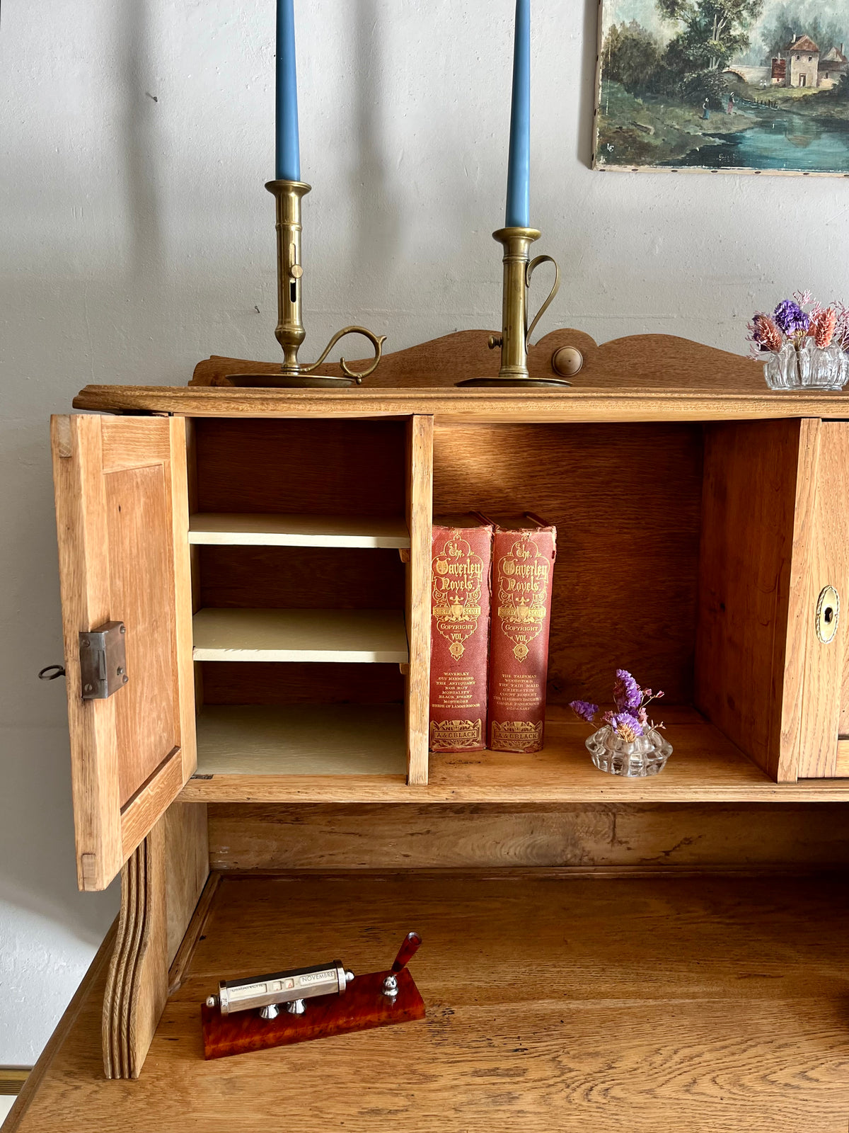 Bureau à gradins   Patine