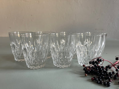 Verres à eau Duralex vintage-lot de 7  Vaisselle Patine