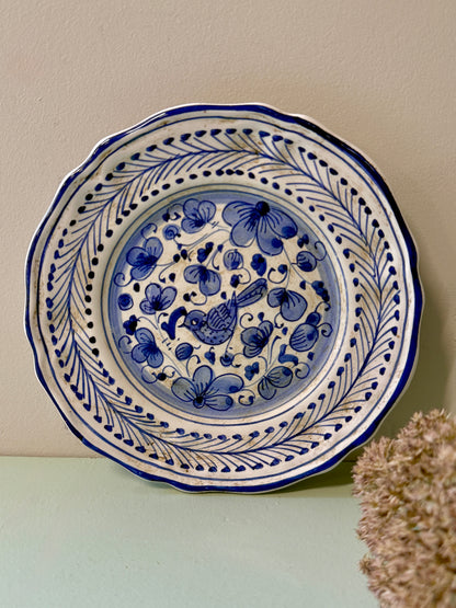Assiette décorative de petite taille de Maioliche Deruta