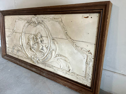 Panneau mural décoratif ancien « anges »