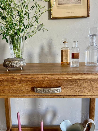 Console en chêne art déco ancien  Meubles Patine