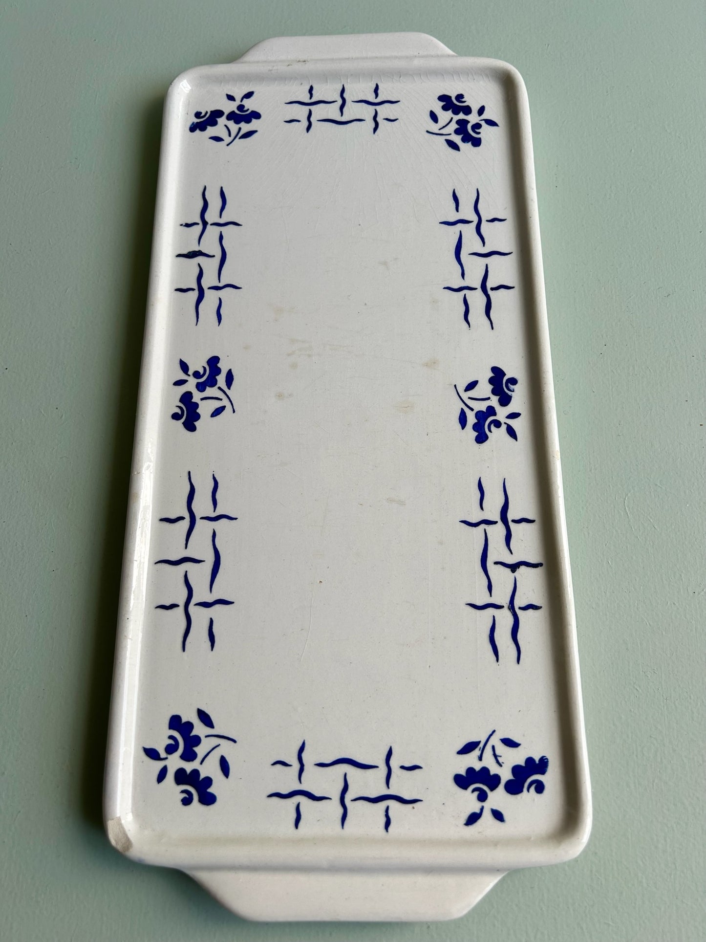 Plat à cake Luneville - collection Landerneau