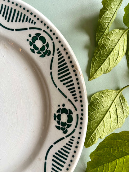 Assiettes à dessert « Nouvelle Galerie Paris » - lot de 2  Vaisselle Patine