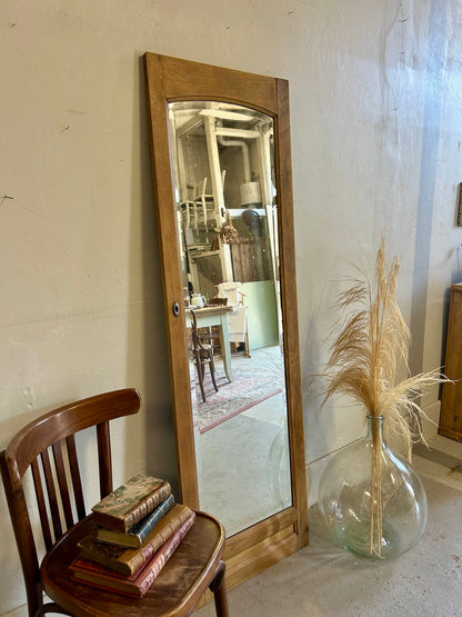 Miroir - ancienne porte   Patine