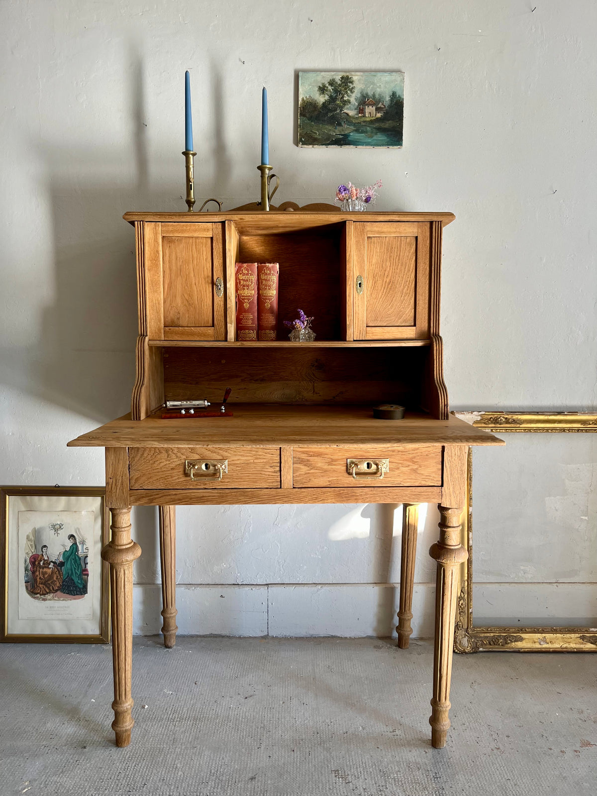 Bureau à gradins   Patine