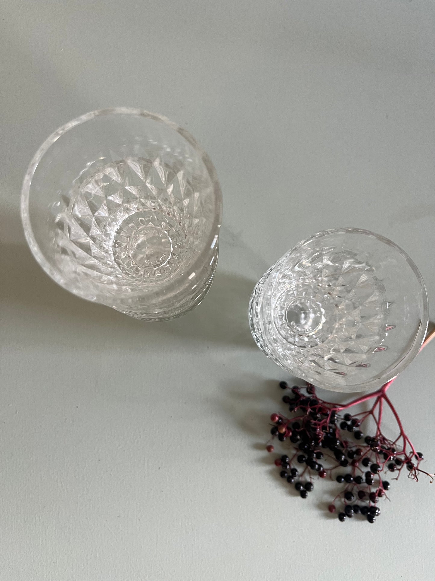 Verres à eau Duralex vintage-lot de 7  Vaisselle Patine