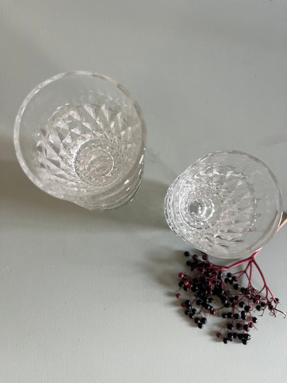 Verres à eau Duralex vintage-lot de 7  Vaisselle Patine