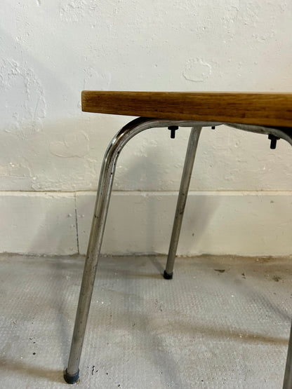 Tabouret bois et métal