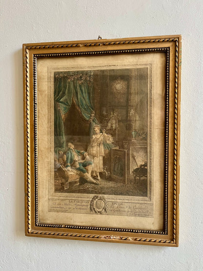 Gravure ancienne « le carquois »
