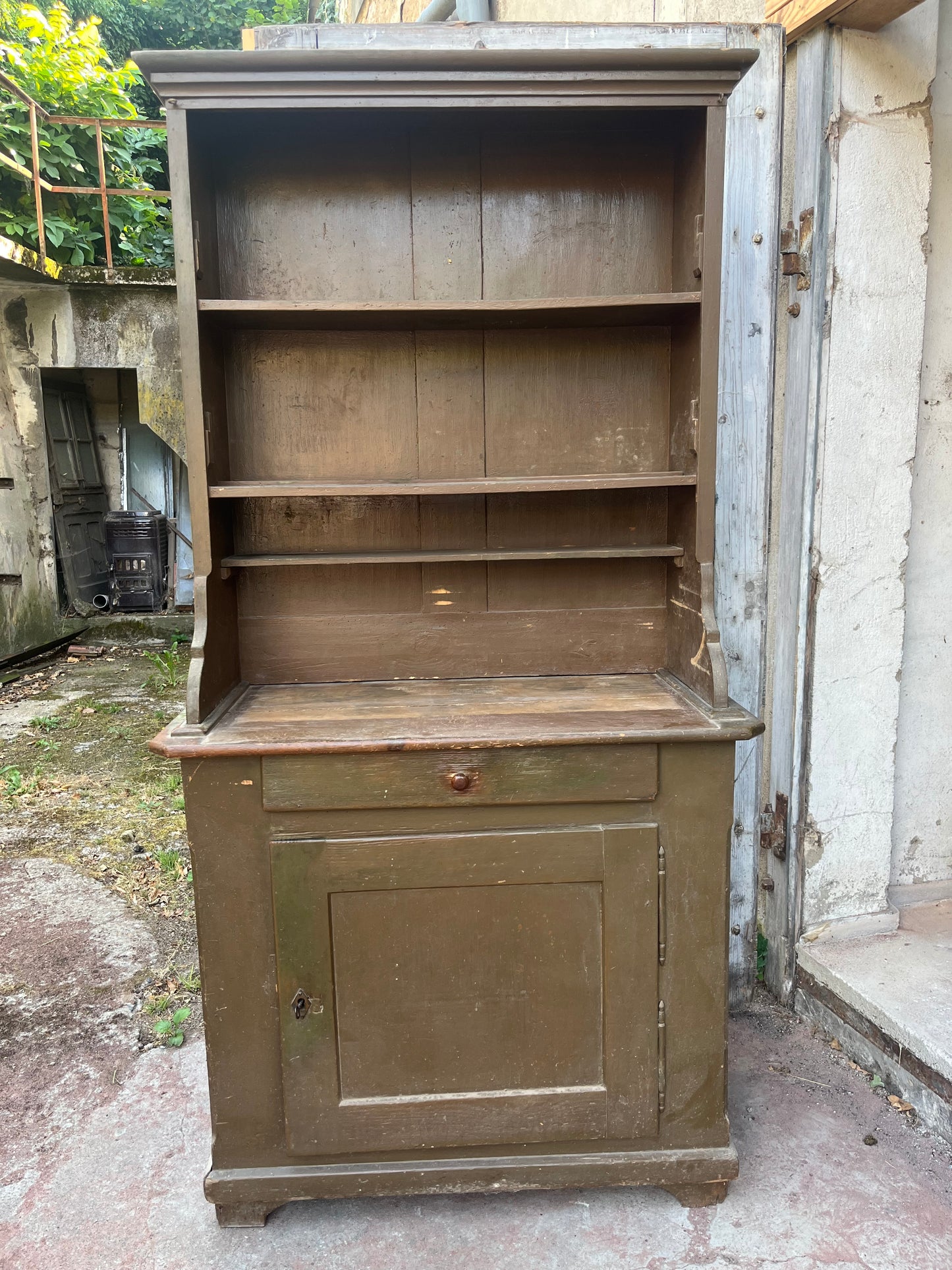 Vaisselier 1 porte  Meubles à rénover Patine